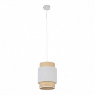 Lampa wisząca Boho New 20cm biały / rattan TK Lighting