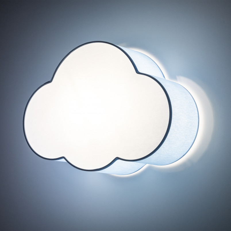 Plafon dziecięcy chmurka Cloud 43cm błękitny TK Lighting