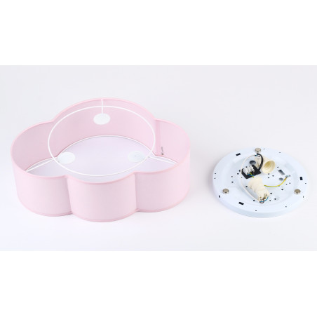 Plafon dziecięcy chmurka Cloud 43cm różowy TK Lighting