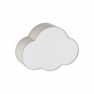 Plafon dziecięcy chmurka Cloud 43cm lniany TK Lighting