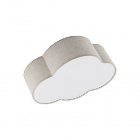 Plafon dziecięcy chmurka Cloud 43cm lniany TK Lighting