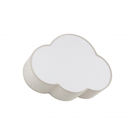 Plafon dziecięcy chmurka Cloud 43cm lniany TK Lighting