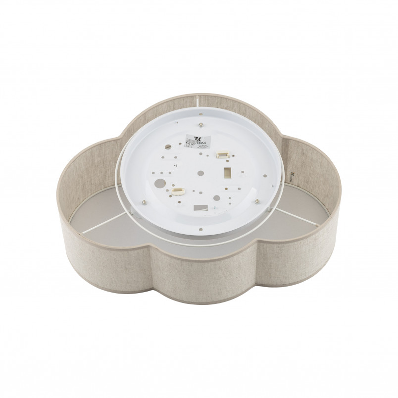 Plafon dziecięcy chmurka Cloud 43cm lniany TK Lighting