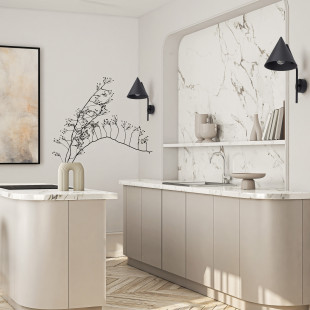Kinkiet na wysięgniku stożek Cono Black czarny TK Lighting