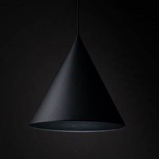 Lampa wisząca stożek Cono Black 32cm czarna TK Lighting
