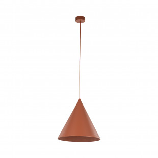 Lampa wisząca stożek Cono Brick 32cm ceglana TK Lighting