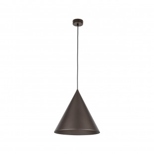Lampa wisząca stożek Cono Brown 32cm brązowa TK Lighting