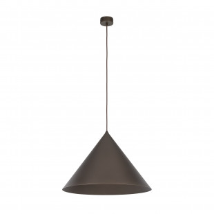 Lampa wisząca stożek Cono Brown 50cm brązowa TK Lighting