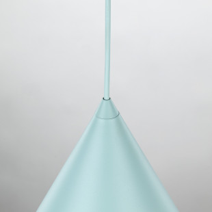 Lampa wisząca stożek Cono Mint 32cm miętowa TK Lighting