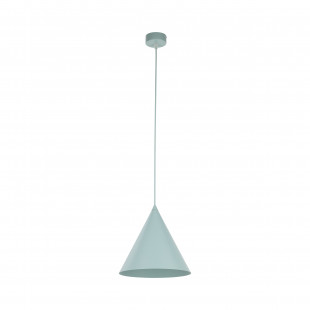 Lampa wisząca stożek Cono Mint 25cm miętowa TK Lighting