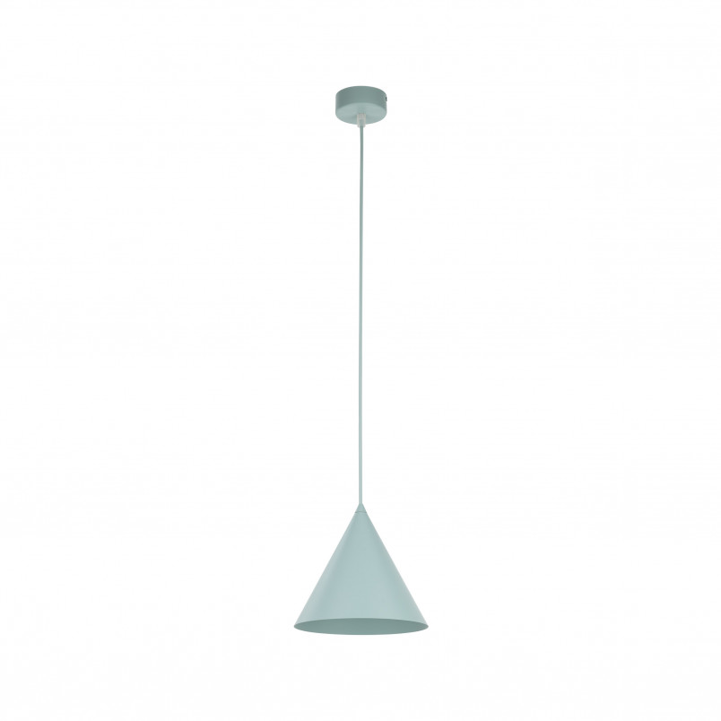 Lampa wisząca stożek Cono Mint 19cm miętowa TK Lighting