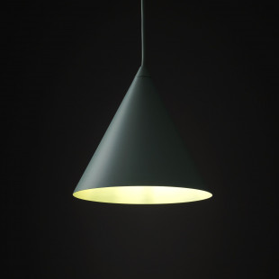 Lampa wisząca stożek Cono Mint 19cm miętowa TK Lighting