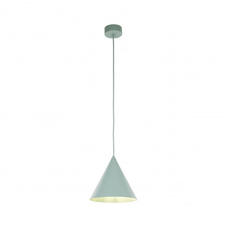 Lampa wisząca stożek Cono Mint 19cm miętowa TK Lighting