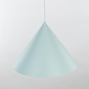 Lampa wisząca stożek Cono Mint 50cm miętowa TK Lighting