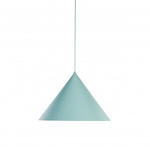 Lampa wisząca stożek Cono Mint 50cm miętowa TK Lighting