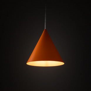 Lampa wisząca stożek Cono Orange 19cm pomarańczowa TK Lighting