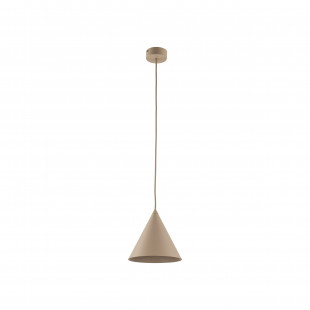 Lampa wisząca stożek Cono Sabia 19cm beżowa TK Lighting