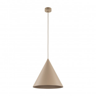 Lampa wisząca stożek Cono Sabia 32cm beżowa TK Lighting