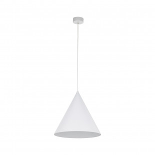 Lampa wisząca stożek Cono White 32cm biała TK Lighting