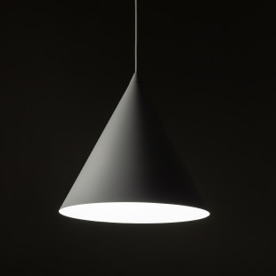Lampa wisząca stożek Cono White 25cm biała TK Lighting