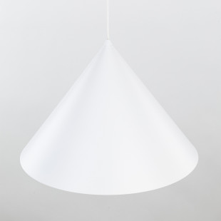 Lampa wisząca stożek Cono White 50cm biała TK Lighting