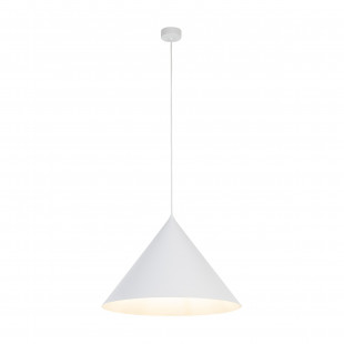Lampa wisząca stożek Cono White 50cm biała TK Lighting