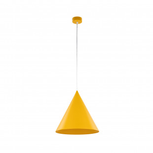 Lampa wisząca stożek Cono Yellow 32cm żółta TK Lighting