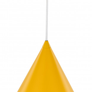 Lampa wisząca stożek Cono Yellow 32cm żółta TK Lighting