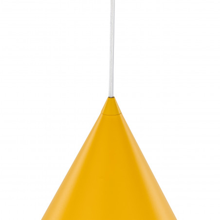 Lampa wisząca stożek Cono Yellow 32cm żółta TK Lighting
