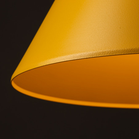 Lampa wisząca stożek Cono Yellow 32cm żółta TK Lighting