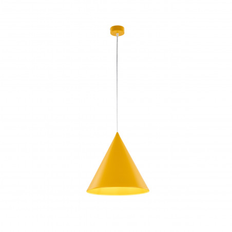 Lampa wisząca stożek Cono Yellow 32cm żółta TK Lighting