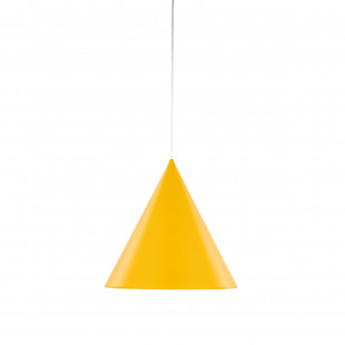 Lampa wisząca stożek Cono Yellow 32cm żółta TK Lighting