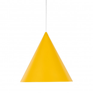 Lampa wisząca stożek Cono Yellow 25cm żółta TK Lighting