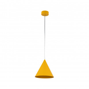 Lampa wisząca stożek Cono Yellow 19cm żółta TK Lighting