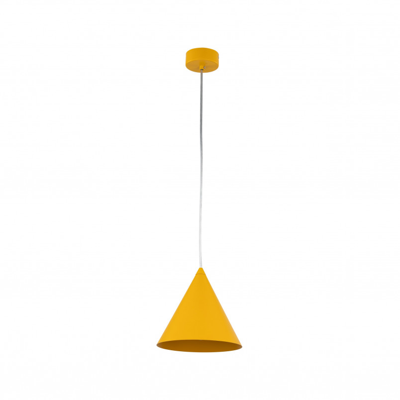 Lampa wisząca stożek Cono Yellow 19cm żółta TK Lighting