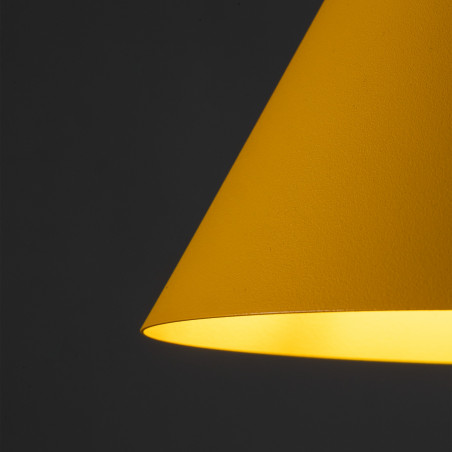 Lampa wisząca stożek Cono Yellow 19cm żółta TK Lighting