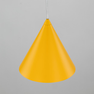 Lampa wisząca stożek Cono Yellow 19cm żółta TK Lighting