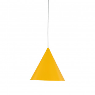 Lampa wisząca stożek Cono Yellow 19cm żółta TK Lighting