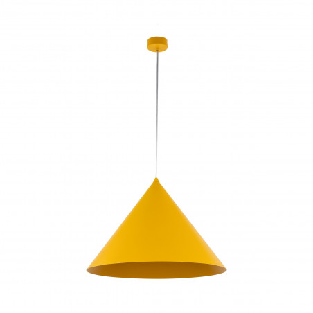 Lampa wisząca stożek Cono Yellow 50cm żółta TK Lighting