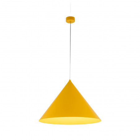 Lampa wisząca stożek Cono Yellow 50cm żółta TK Lighting
