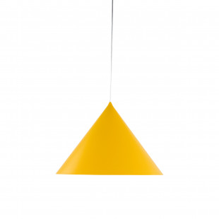 Lampa wisząca stożek Cono Yellow 50cm żółta TK Lighting