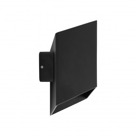 Kinkiet ogrodowy góra-dół Cube LED 3000K IP54 czarny TK Lighting