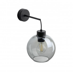 Kinkiet szklany wiszący Cubus 18cm grafitowy TK Lighting
