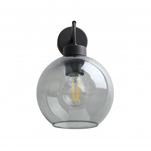 Kinkiet szklany wiszący Cubus 18cm grafitowy TK Lighting