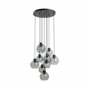 Lampa wisząca szklane kule Cubus IX 58cm grafitowa TK Lighting
