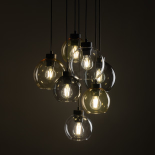 Lampa wisząca szklane kule Cubus VII 49cm multikolor TK Lighting