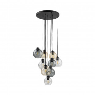 Lampa wisząca szklane kule Cubus IX 49cm multikolor TK Lighting