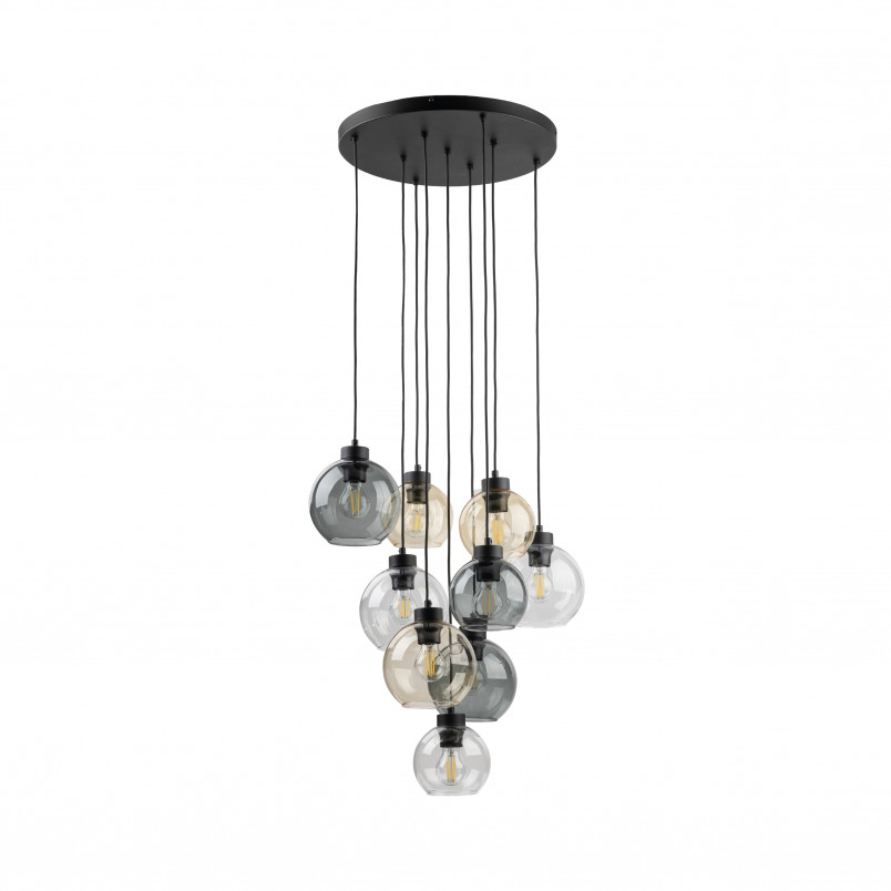 Lampa wisząca szklane kule Cubus IX 49cm multikolor TK Lighting