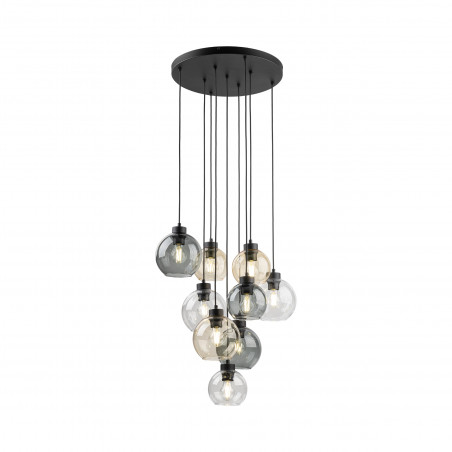 Lampa wisząca szklane kule Cubus IX 49cm multikolor TK Lighting