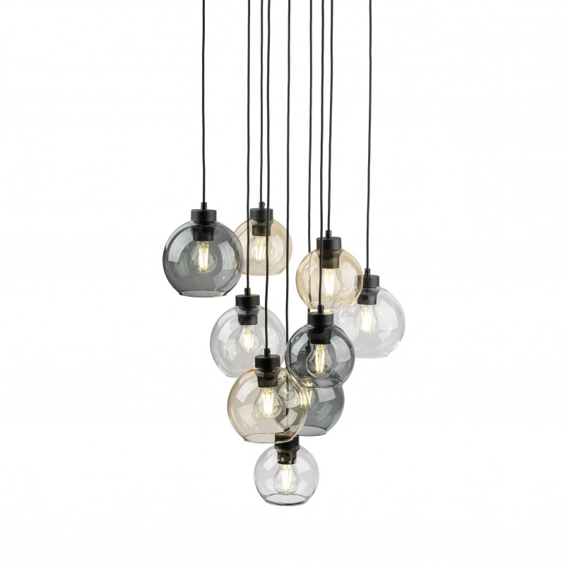Lampa wisząca szklane kule Cubus IX 49cm multikolor TK Lighting